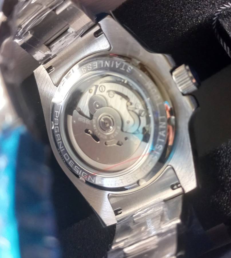 AUTOMATIC GMT PAGANI DESIGN WITH SEIKO TMI NH34A MVT+ORIGINAL BOX