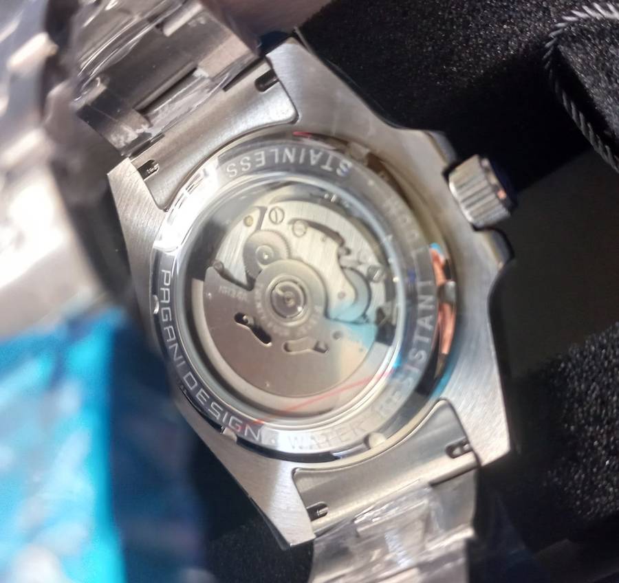 AUTOMATIC GMT PAGANI DESIGN WITH SEIKO TMI NH34A MVT+ORIGINAL BOX