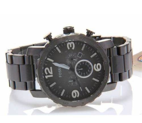 Fossil Nate 50mm Smoke Chronograph