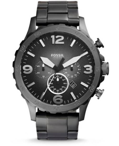 Fossil Nate 50mm Smoke Chronograph