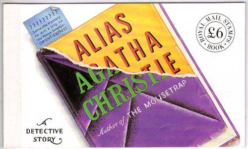 GREAT BRITAIN 1991 "AGATHA CHRISTIE" PRESTIGE BOOKLET UMM SG DX12. CAT 25 POUNDS.