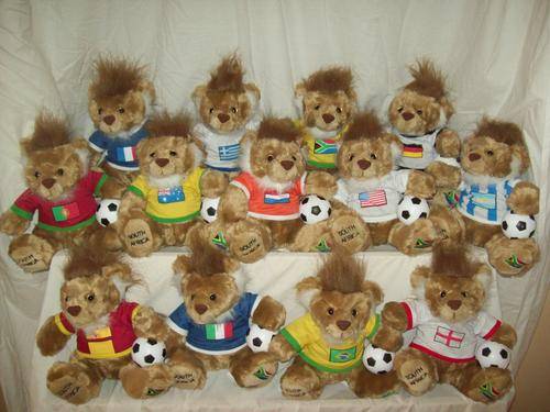 Limited Edition World Cup Soccer Supporter Lion