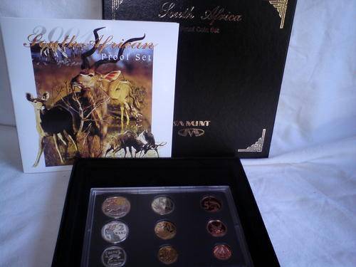 2001 New Series, SAM Proof set, R5 to 1c