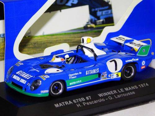 Matra 670B Winner Le Mans 1974 die cast model