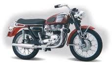 Triumph T120 Bonneville 1969 die cast model