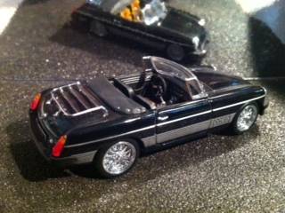 MGB die cast model