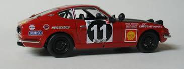 Datsun 240Z Rally die cast model