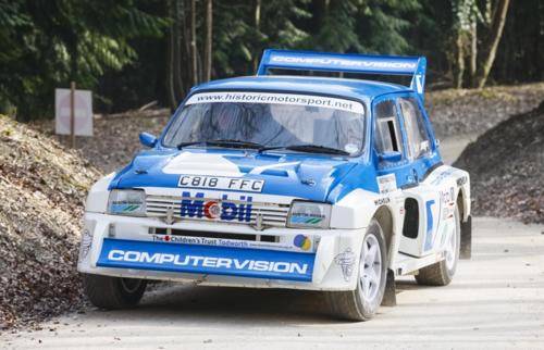 MG Metro 6R4 Rally die cast model