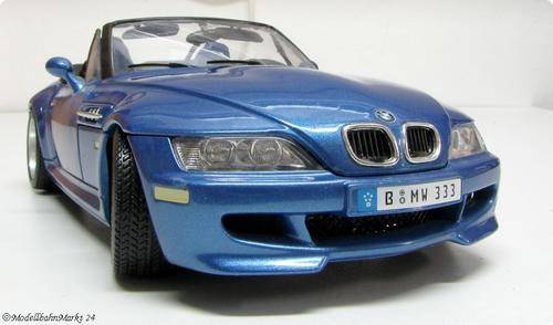 BMW M Roadster 1/18 die cast model