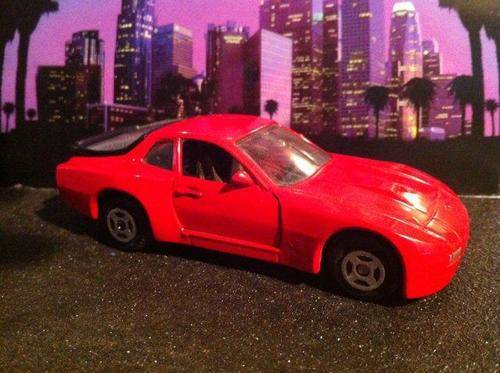 Corgi 310; Porsche 924 die cast model
