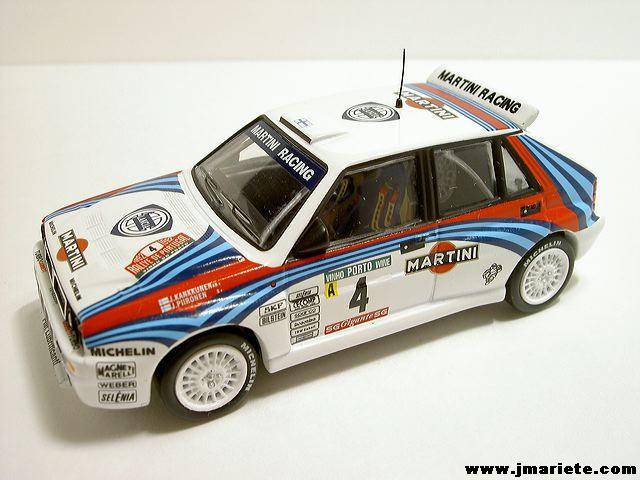 Lancia Delta Integrale Rally die cast model