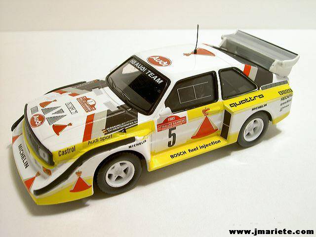 Audi Quattro Sport Rally die cast model