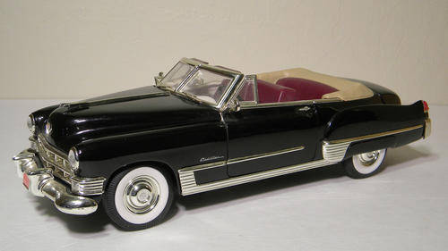 1949 Cadillac Coupe deVille Boxed 1/18 die cast model.