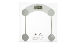 Personal Glass Digital Bathroom scale - Squarish in shape