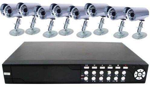 Complete Surveillance Kit - 8 Channel - H264 DVR + 8 IR Weatherproof Camera + 500GB hardrive