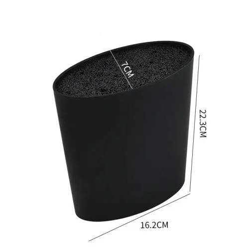 Sleek-chef Knife Block - Black