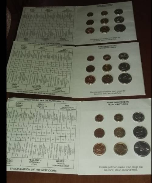 New Coins Series Designs x 3