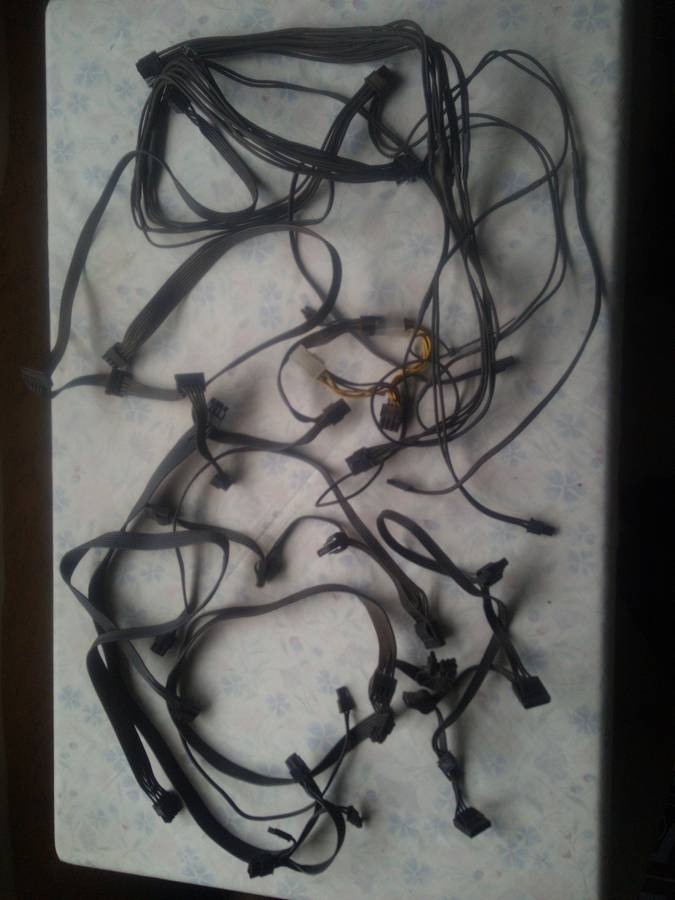 8x Corsair PCIe 5.0 Type 4 PSU Power Supply Cables