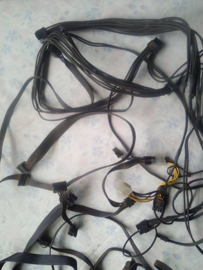 8x Corsair PCIe 5.0 Type 4 PSU Power Supply Cables