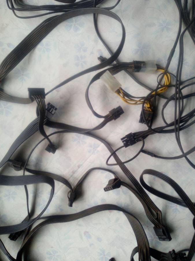 8x Corsair PCIe 5.0 Type 4 PSU Power Supply Cables