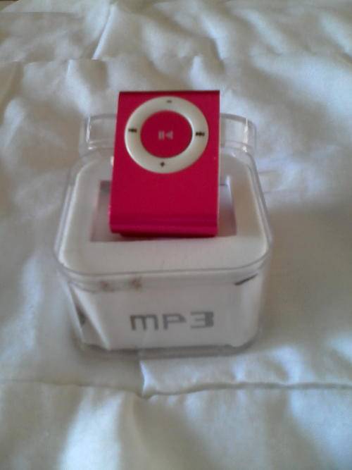 Mini MP3 player (Pink)