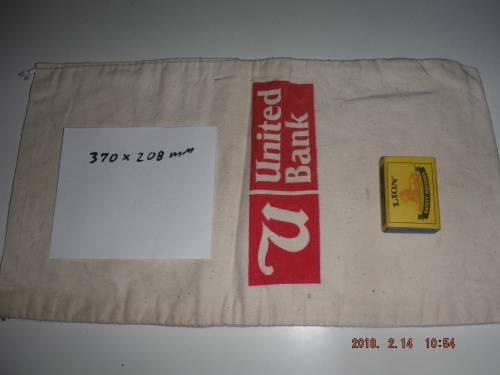 United bank money bag