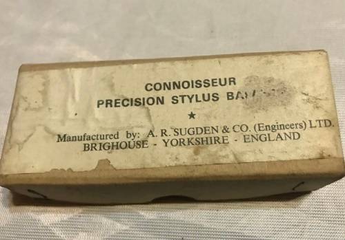 VERY SMALL SCALE. `CONNOISSEUR PRECISION STYLUS BALANCE`