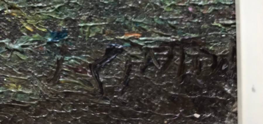 Vintage Oil Painting (KINTO?)