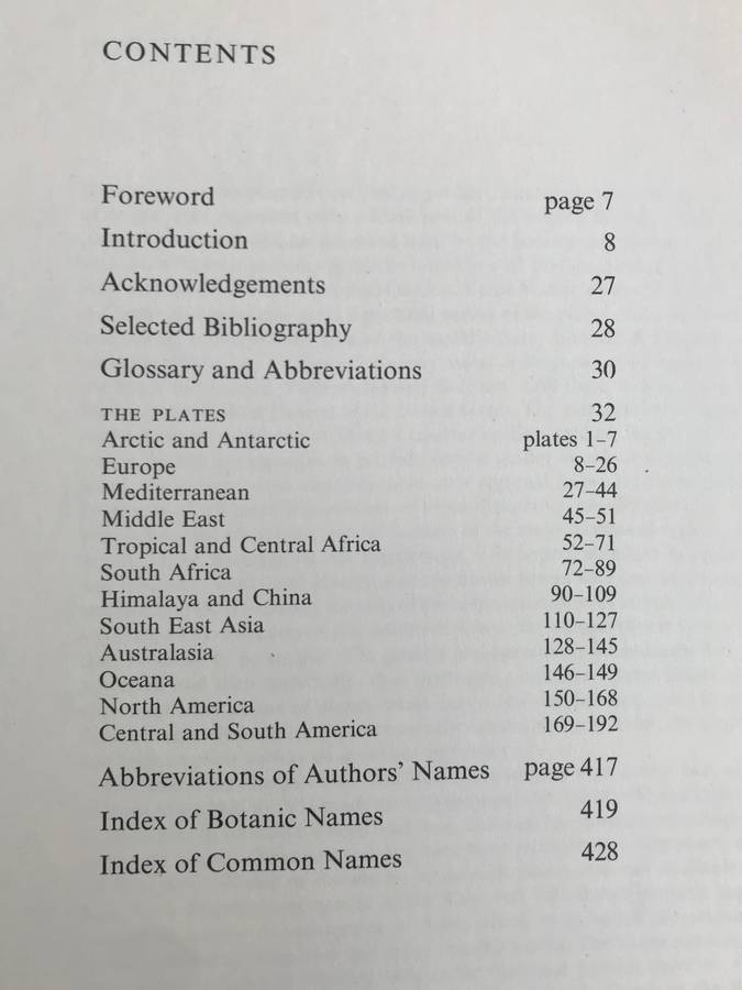 WILD FLOWERS OF THE WORLD,