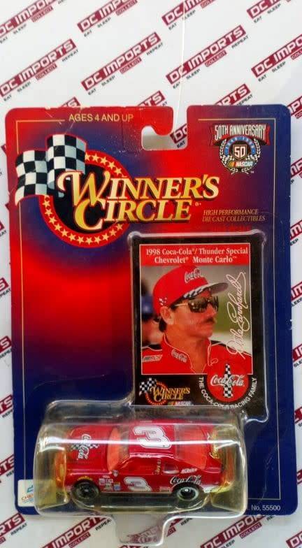 Winners Circle 1998 Coca Cola/Thunder Special Chevrolet Monte Carlo 50th Anniversary Dale Earnhardt