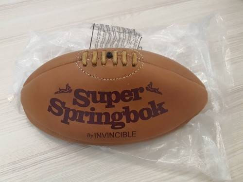 Leather Super Springbok Rugby ball