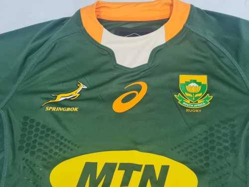 SPRINGBOK RUGBY PLAYER ISSUE JERSEY ** LARGE **  NEW