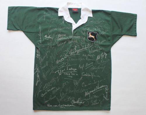 Springbok Legends Signed Jersey