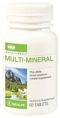 GNLD Multi-Mineral + Alfalfa (60 Tablets)