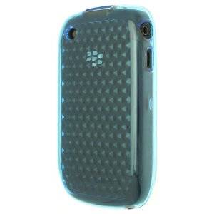 BLACKBERRY 9300/8520 HYDRO GEL CASE,BLUE,NEW,FREE POSTING