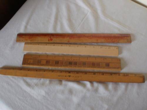 WOODEN RULERS