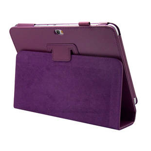 Smart Cover Tablet Case For Samsung Galaxy Tab 2 P5100 / 5110 Purple