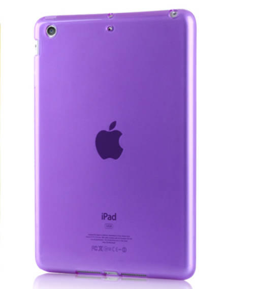 Silicon Case Tablet Cover For Apple Ipad Mini Purple