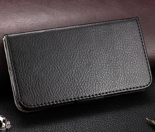 Wallet Style Cellphone Case Cellphone Cover Stand For Samsung Galaxy S4 I9500 - Black
