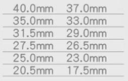 Pack of 50--Coin Holders Coin Flips 17.5mm