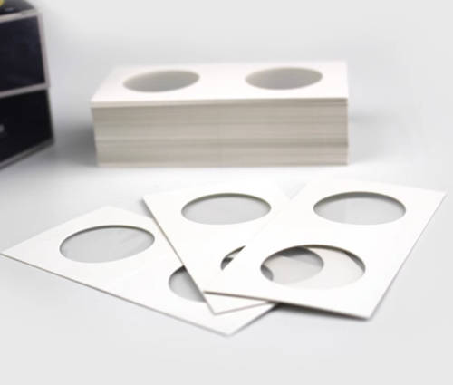 Pack of 50--Coin Holders Coin Flips 17.5mm