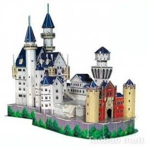 3D Puzzle Model Neuschwanstein Castle 98pcs
