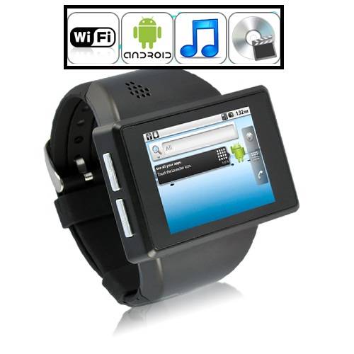 Rock - Android 2.2 Smartphone Watch (2.0 Inch Capacitive Screen + 8GB Micro SD )