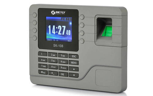 Color Screen Fingerprint Time Attendance System - 2.8 Inch, 80000 Capacity Record FREE SHIPPING