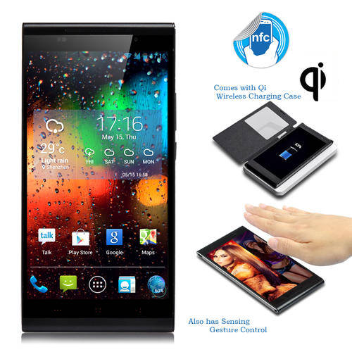 KingZone K1 Phone - 5.5 Inch, android 4.3 OS, Qi Wireless Charging Case