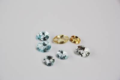 Mixed lot gemstones
