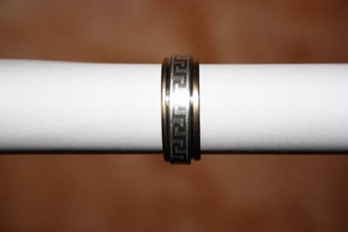 Turning stainless steel ring size 8