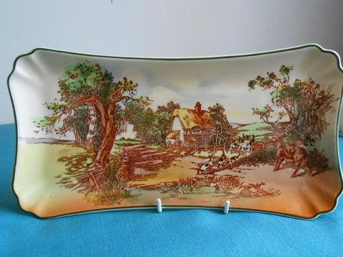 Royal Doulton Rustic England sandwich plate