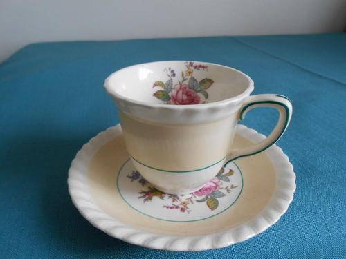 Demi-tasse cup and saucer