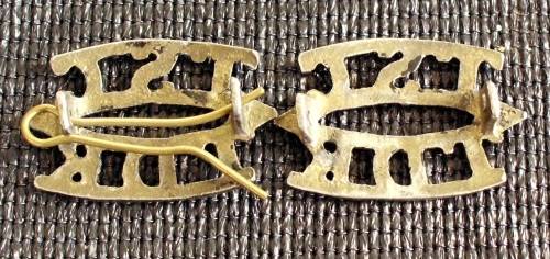 Badge x 2 TDK/TSC SA Army used